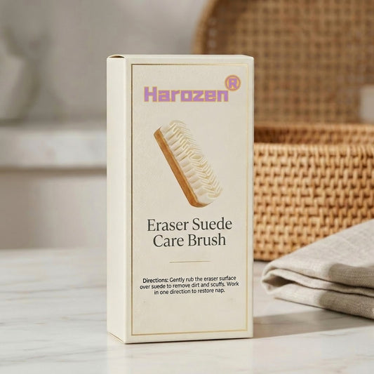 Harozen® Compact and Lightweight Eraser Suede Care Brush