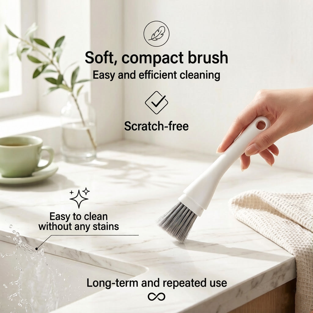 Harozen® Mini Brush & Dustpan Set – Compact Desktop Cleaning Tool