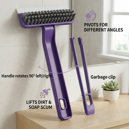 Harozen® Multi-Purpose Cleaning Brush – Stiff Bristle Scrubber
